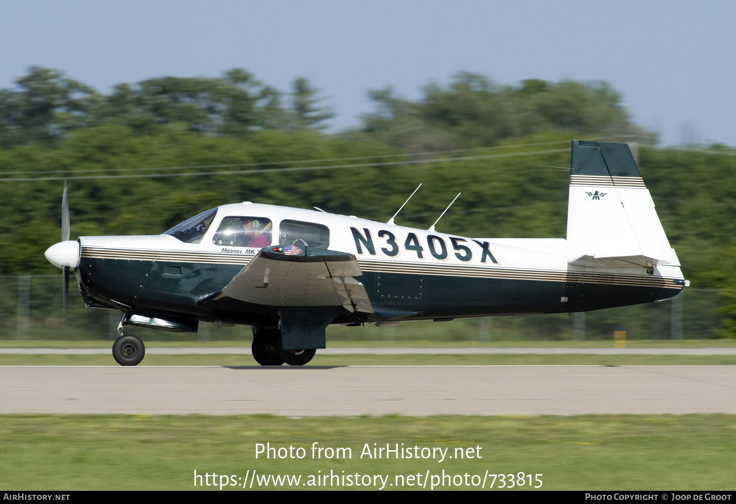 Aircraft Photo of N3408X | Mooney M-20C Mark 21 | AirHistory.net #733815