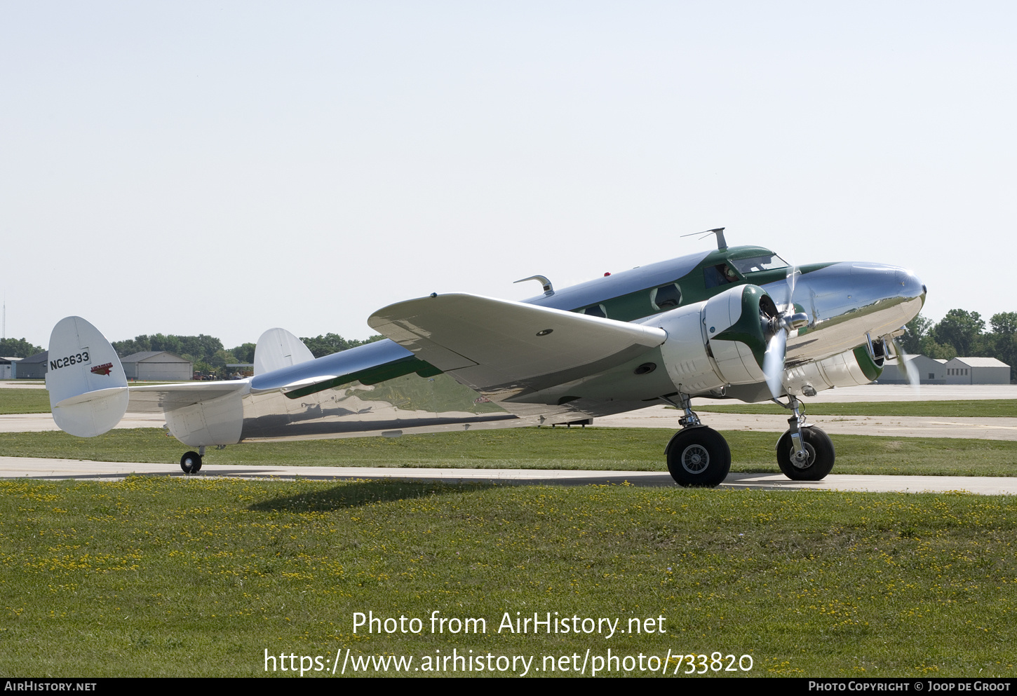 Aircraft Photo of N2633 / NC2633 | Lockheed 12-A Electra Junior | AirHistory.net #733820