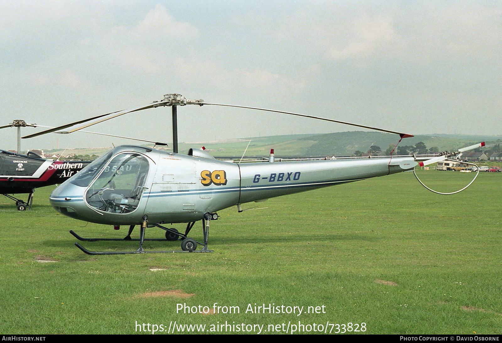 Aircraft Photo of G-BBXO | Enstrom F-28A-UK | Southern Air | AirHistory.net #733828