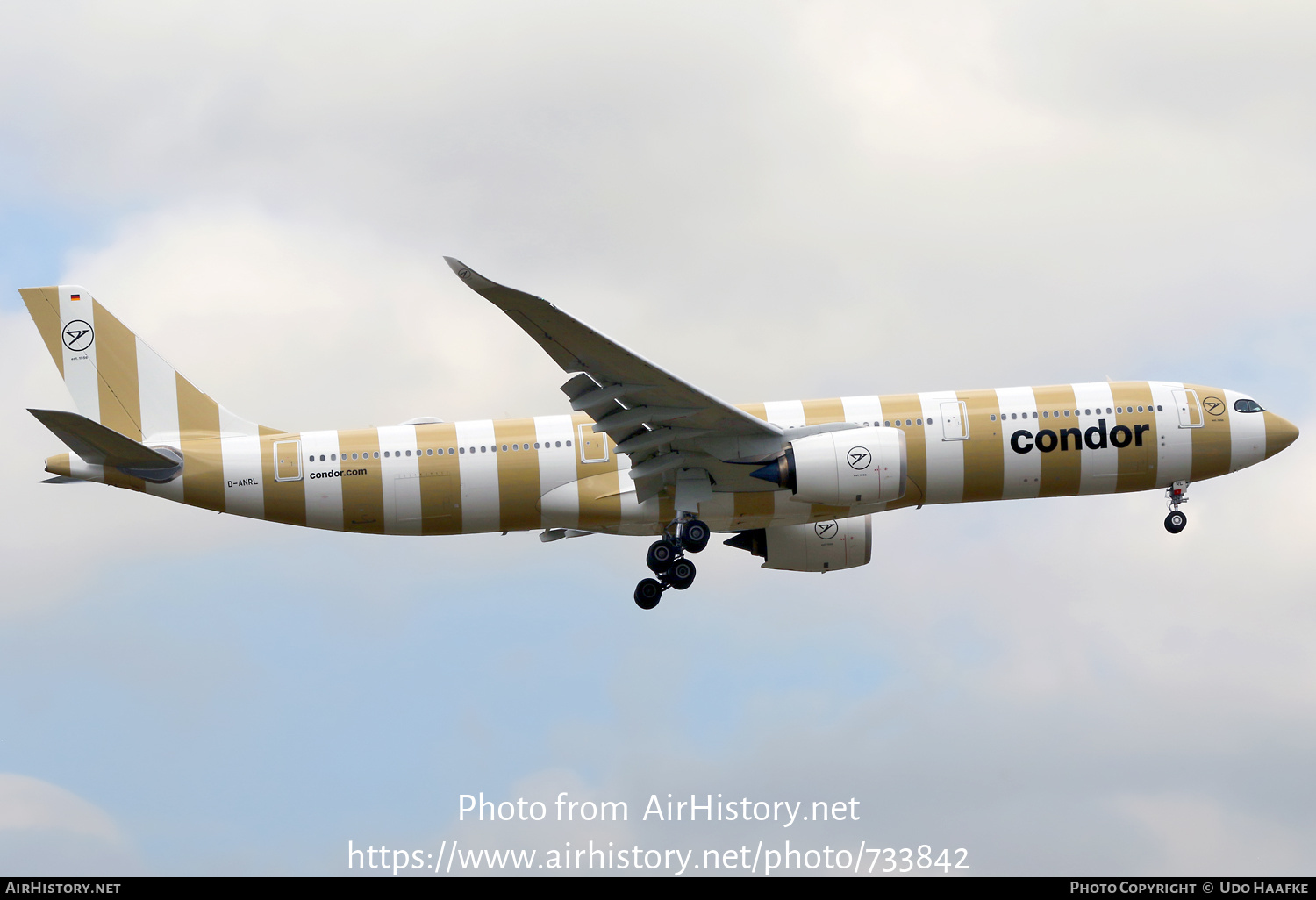 Aircraft Photo of D-ANRL | Airbus A330-941N | Condor Flugdienst | AirHistory.net #733842