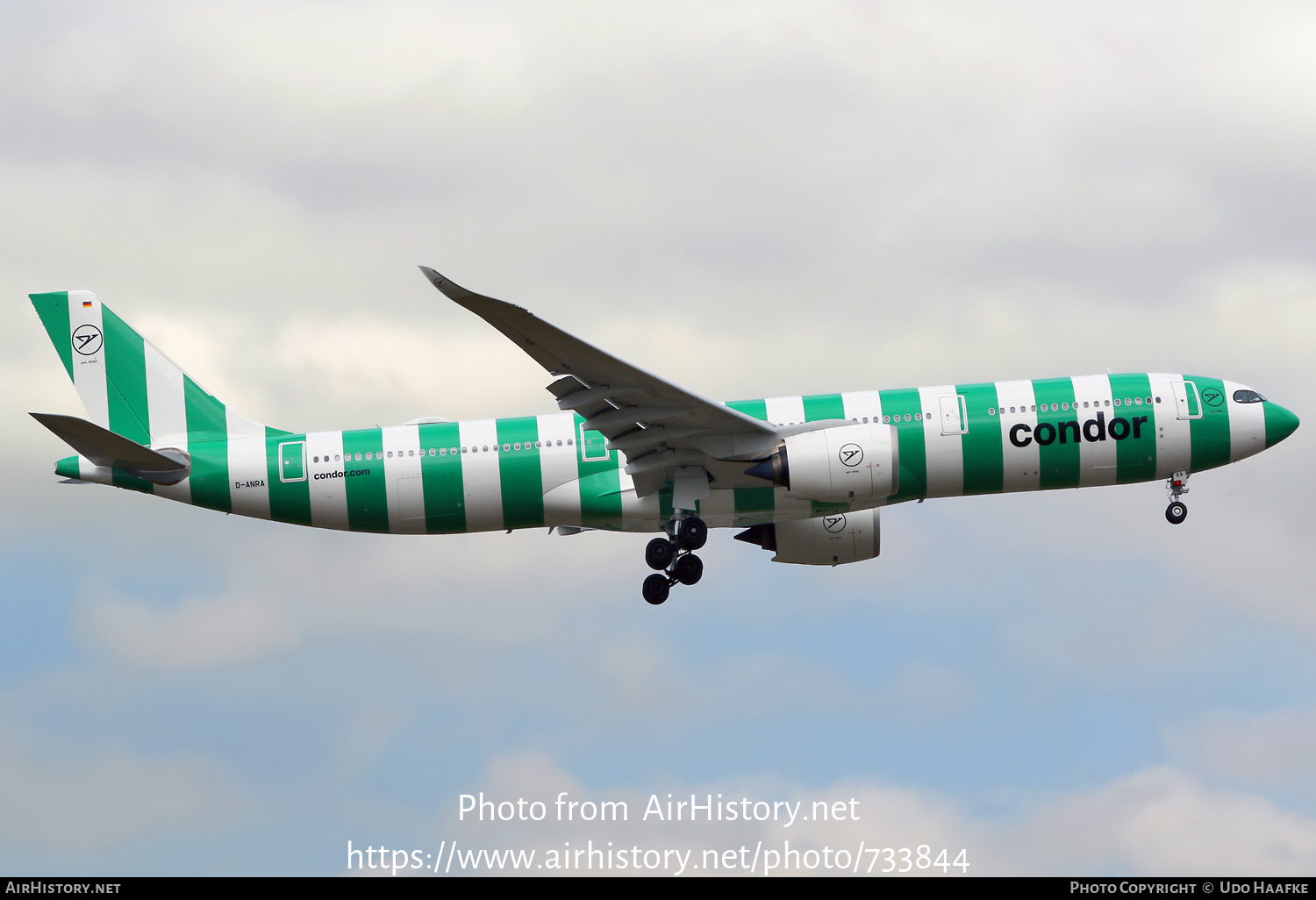 Aircraft Photo of D-ANRA | Airbus A330-941N | Condor Flugdienst | AirHistory.net #733844