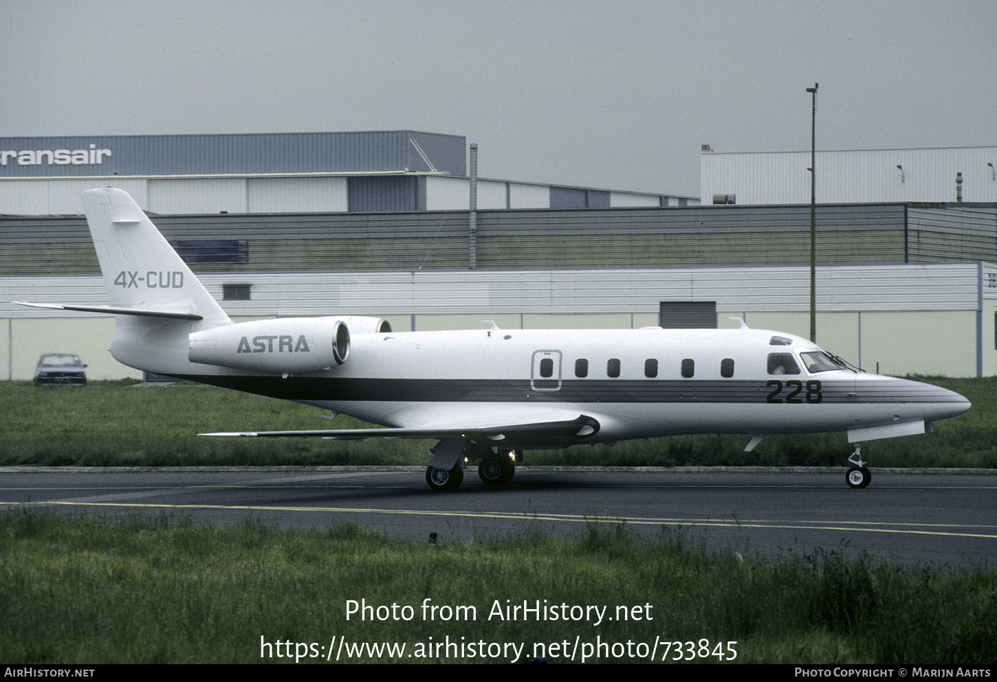 Aircraft Photo of 4X-CUD | Israel Aircraft Industries IAI-1125 Astra | AirHistory.net #733845