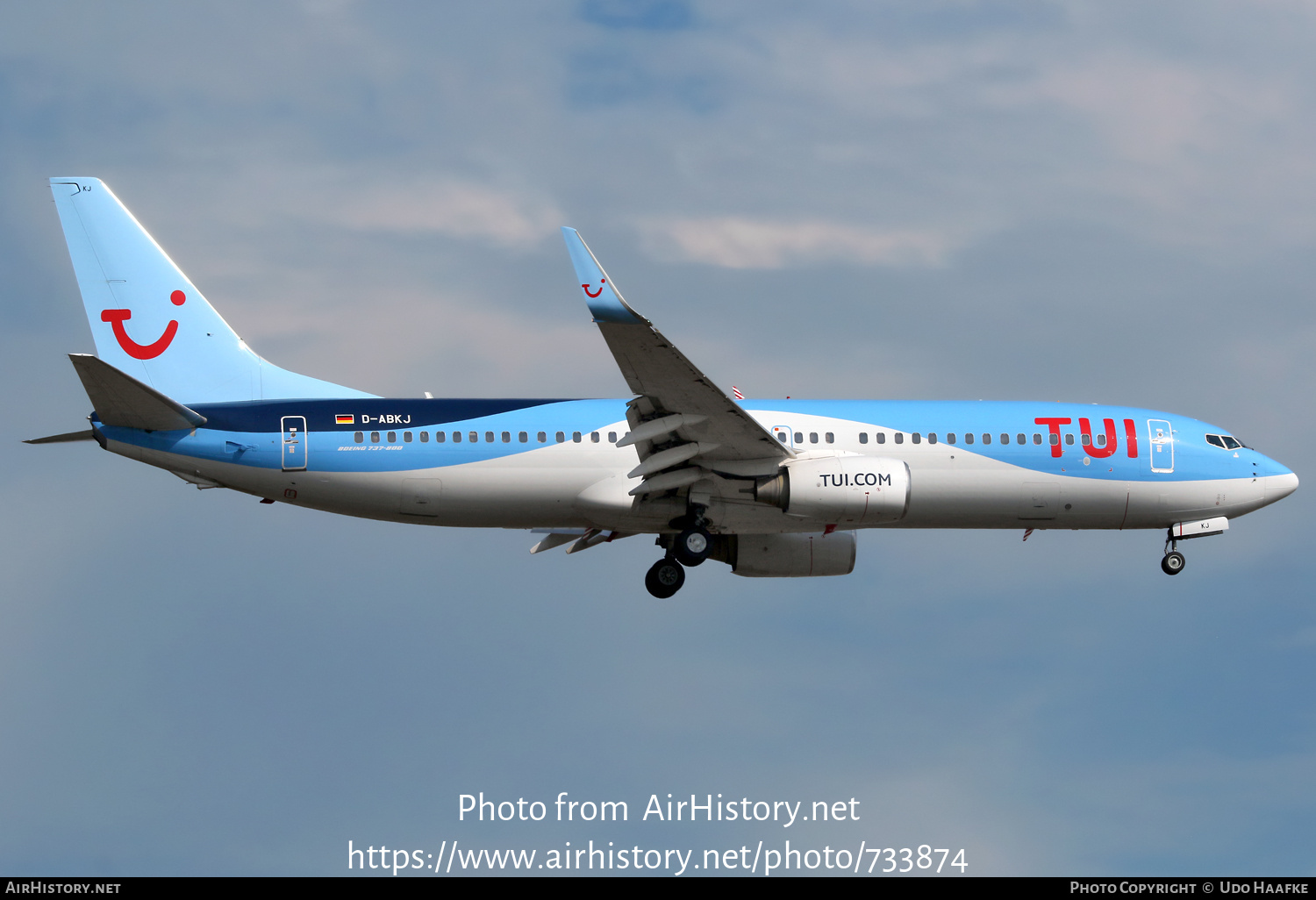 Aircraft Photo of D-ABKJ | Boeing 737-86J | TUI | AirHistory.net #733874