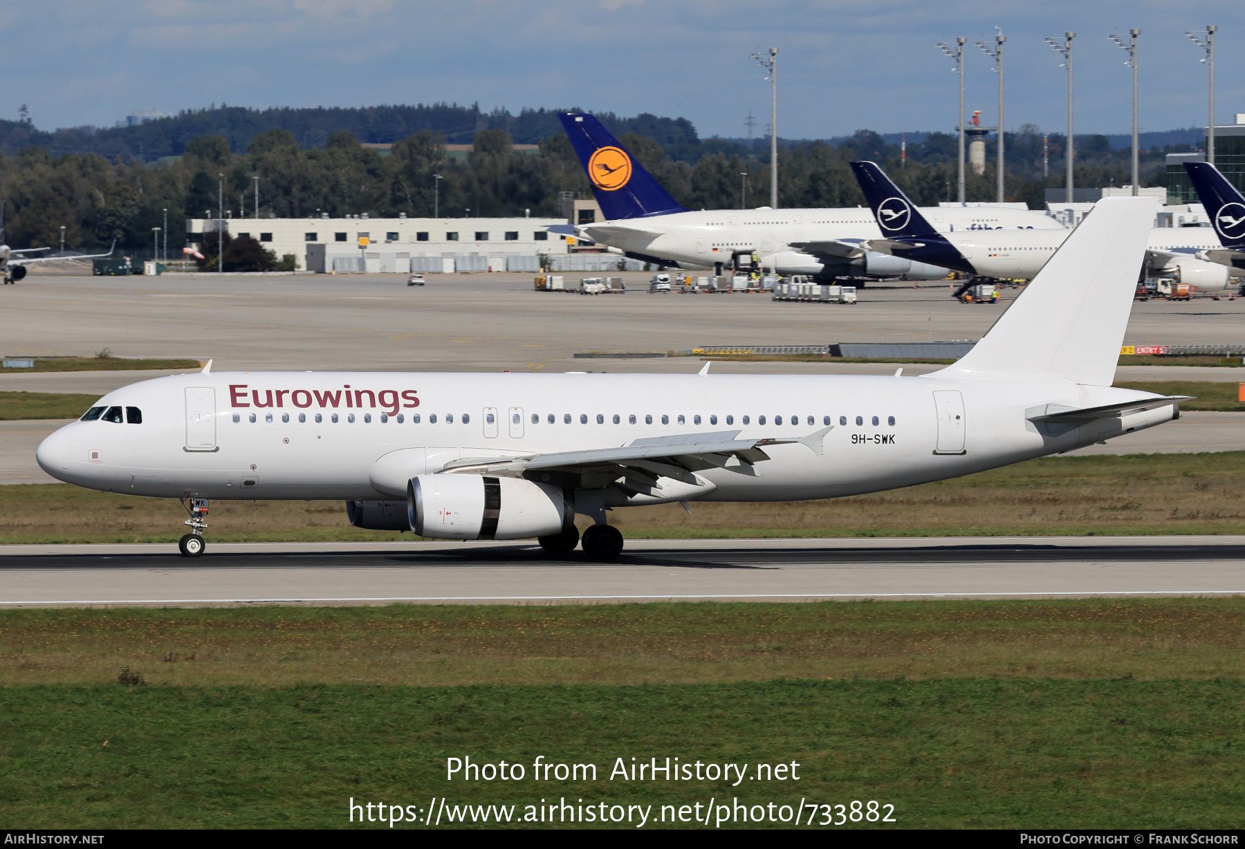 Aircraft Photo of 9H-SWK | Airbus A320-232 | Eurowings | AirHistory.net #733882