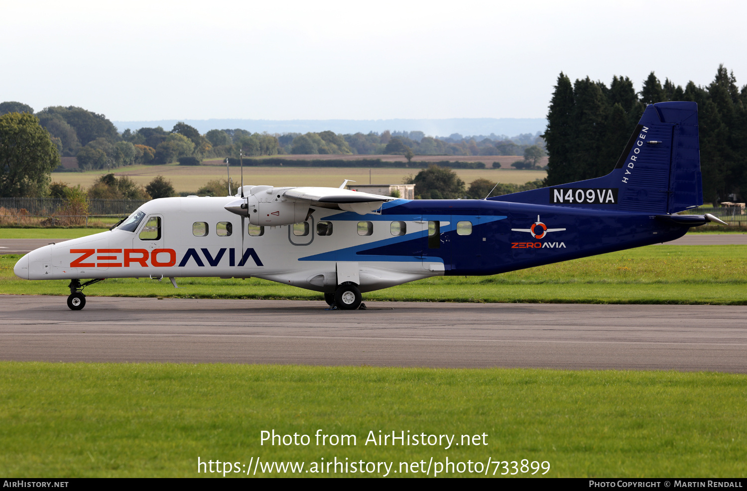 Aircraft Photo of N409VA | Dornier 228-202 | ZeroAvia | AirHistory.net #733899