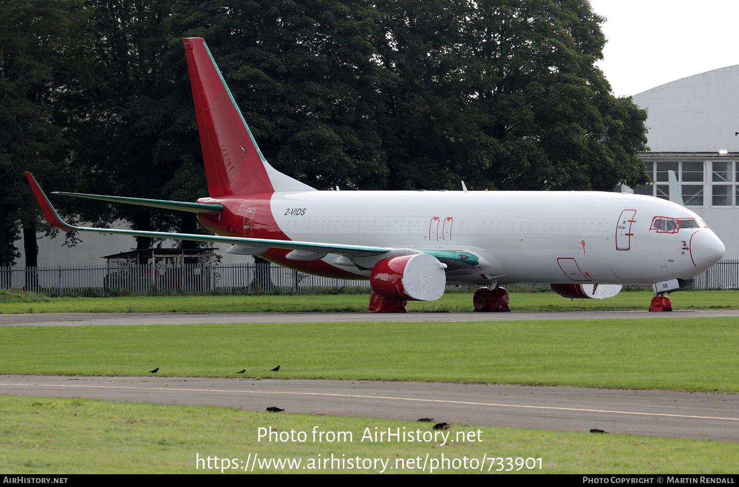 Aircraft Photo of 2-VIDS | Boeing 737-8FE(SF) | AirHistory.net #733901