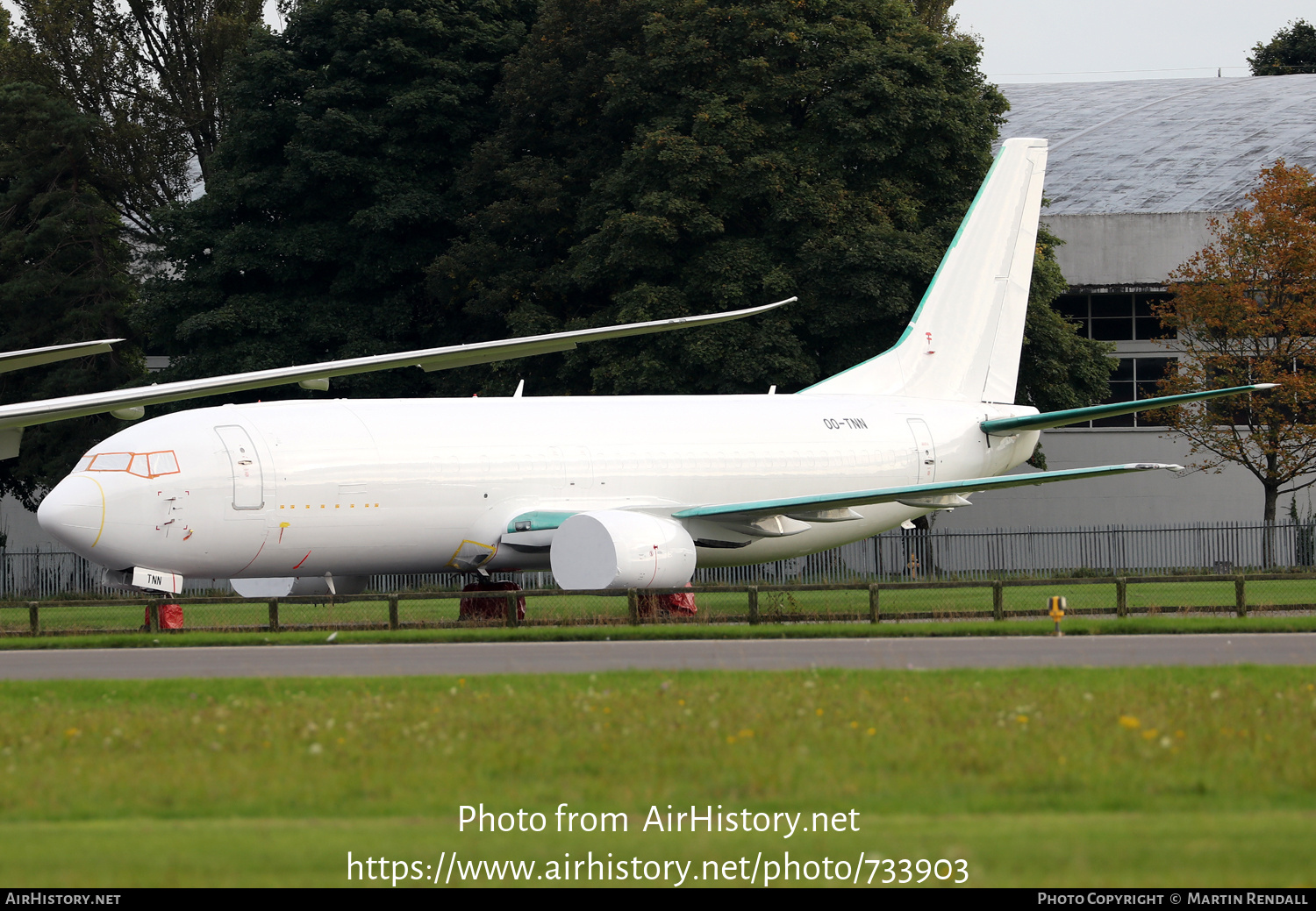 Aircraft Photo of OO-TNN | Boeing 737-45D(SF) | AirHistory.net #733903