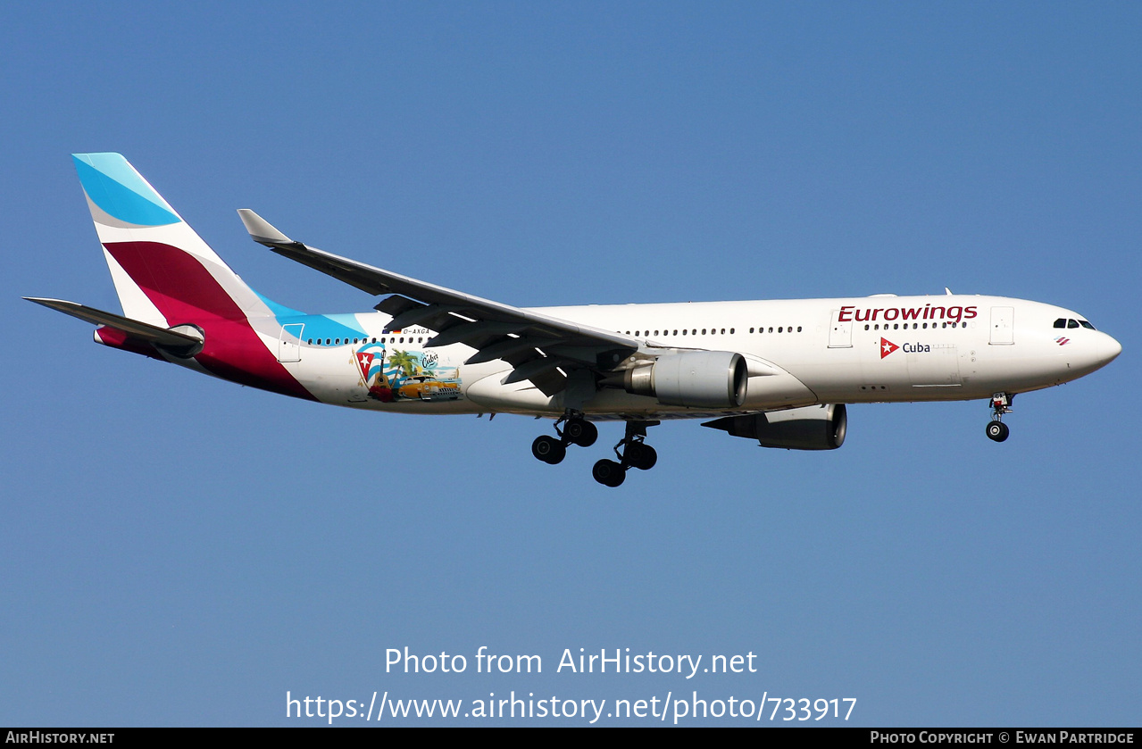 Aircraft Photo of D-AXGA | Airbus A330-203 | Eurowings | AirHistory.net #733917