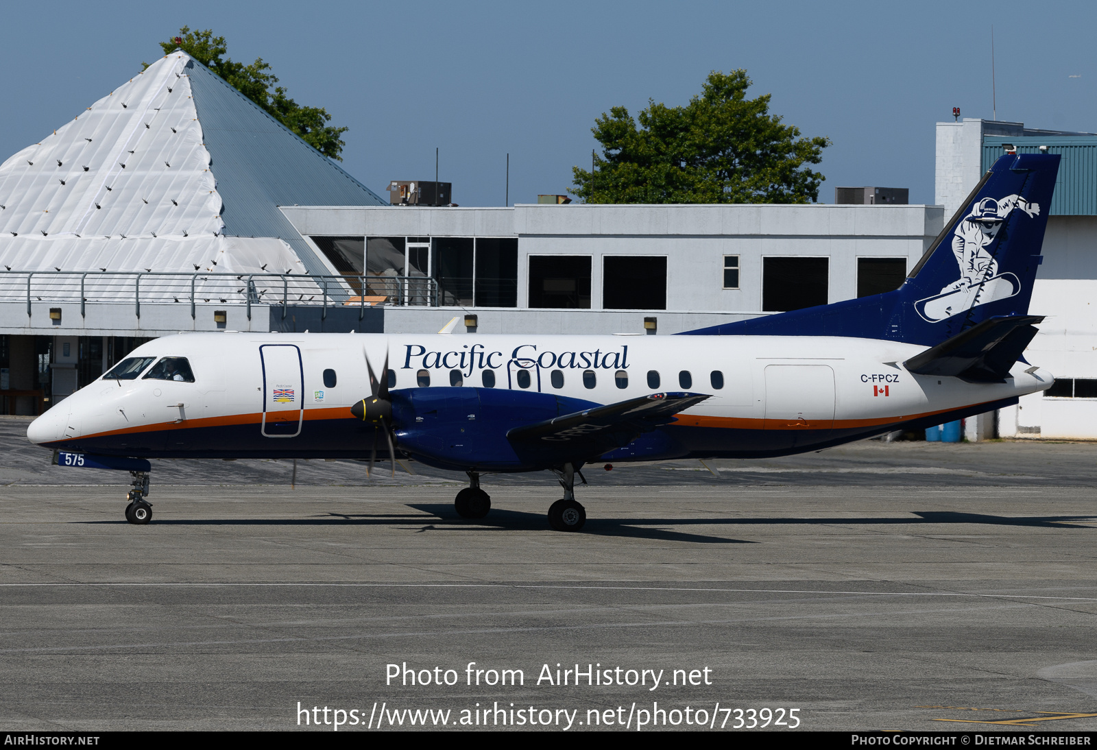 Aircraft Photo of C-FPCZ | Saab 340B | Pacific Coastal Airlines | AirHistory.net #733925