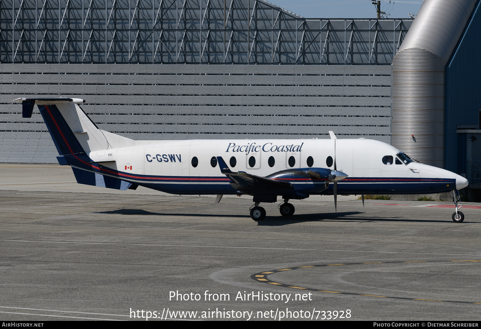 Aircraft Photo of C-GSWV | Beech 1900D | Pacific Coastal Airlines | AirHistory.net #733928