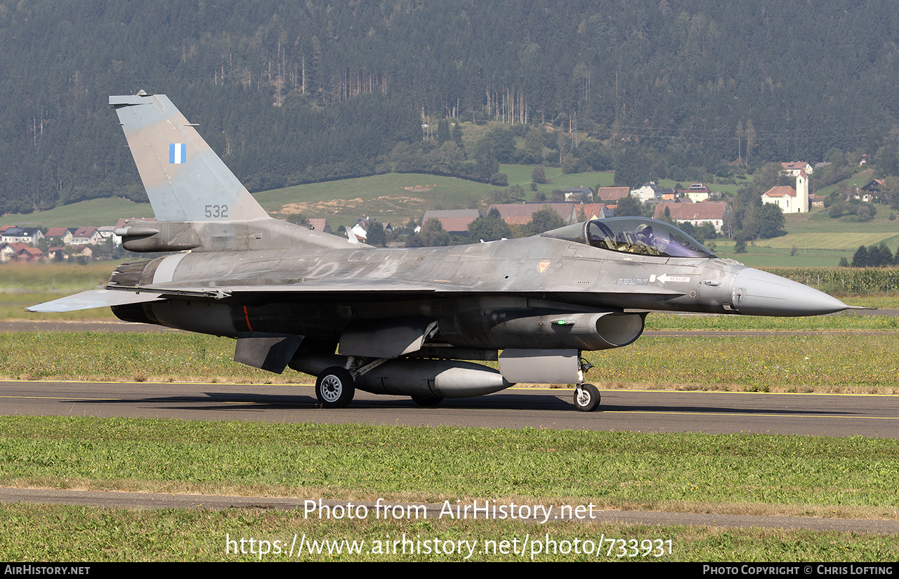 Aircraft Photo of 532 | Lockheed Martin F-16C Fighting Falcon | Greece - Air Force | AirHistory.net #733931