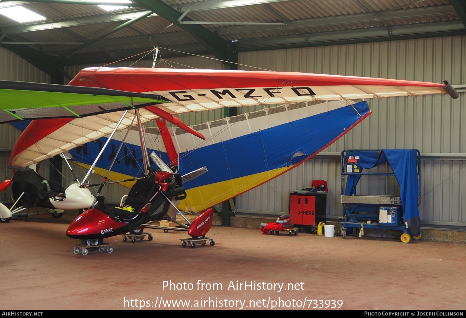 Aircraft Photo of G-MZFD | Mainair Rapier | AirHistory.net #733939