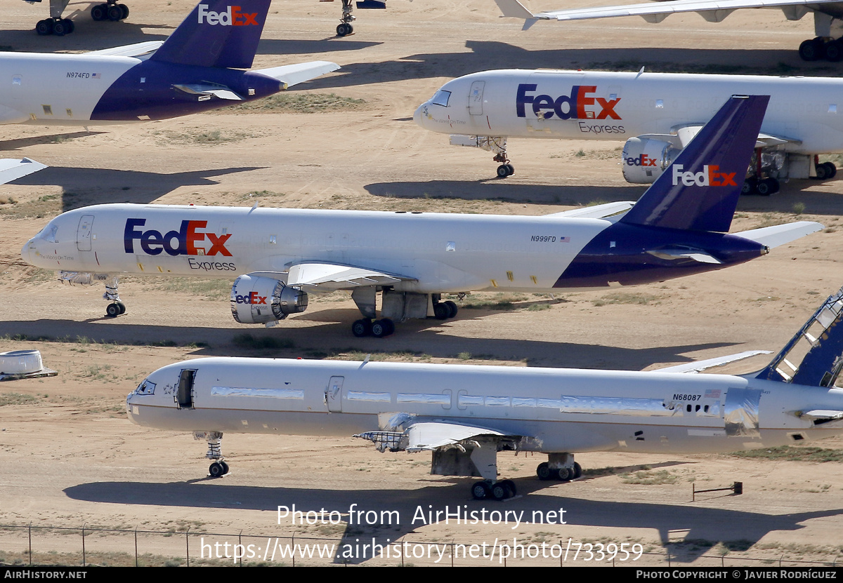 Aircraft Photo of N999FD | Boeing 757-230(SF) | FedEx Express - Federal Express | AirHistory.net #733959