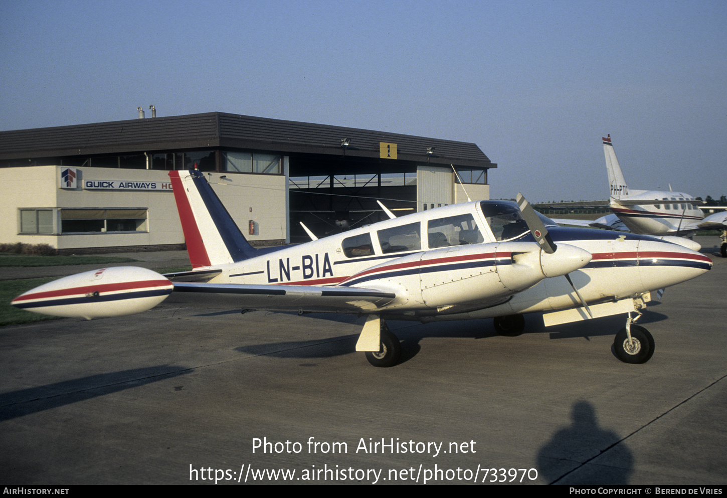 Aircraft Photo of LN-BIA | Piper PA-39 Twin Comanche C/R | AirHistory.net #733970