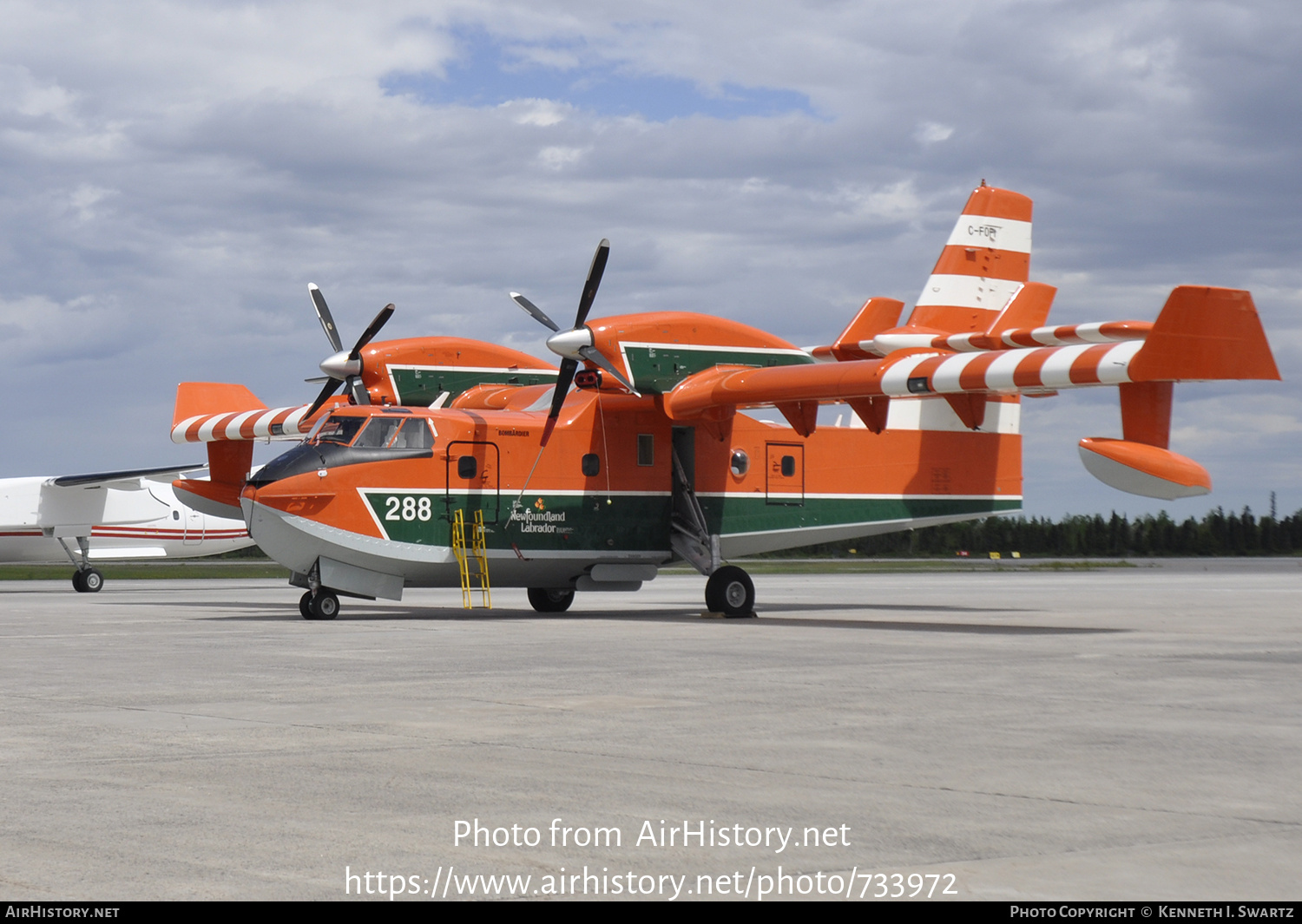 Aircraft Photo of C-FOFI | Bombardier CL-415 (CL-215-6B11) | Newfoundland and Labrador Forest Service | AirHistory.net #733972