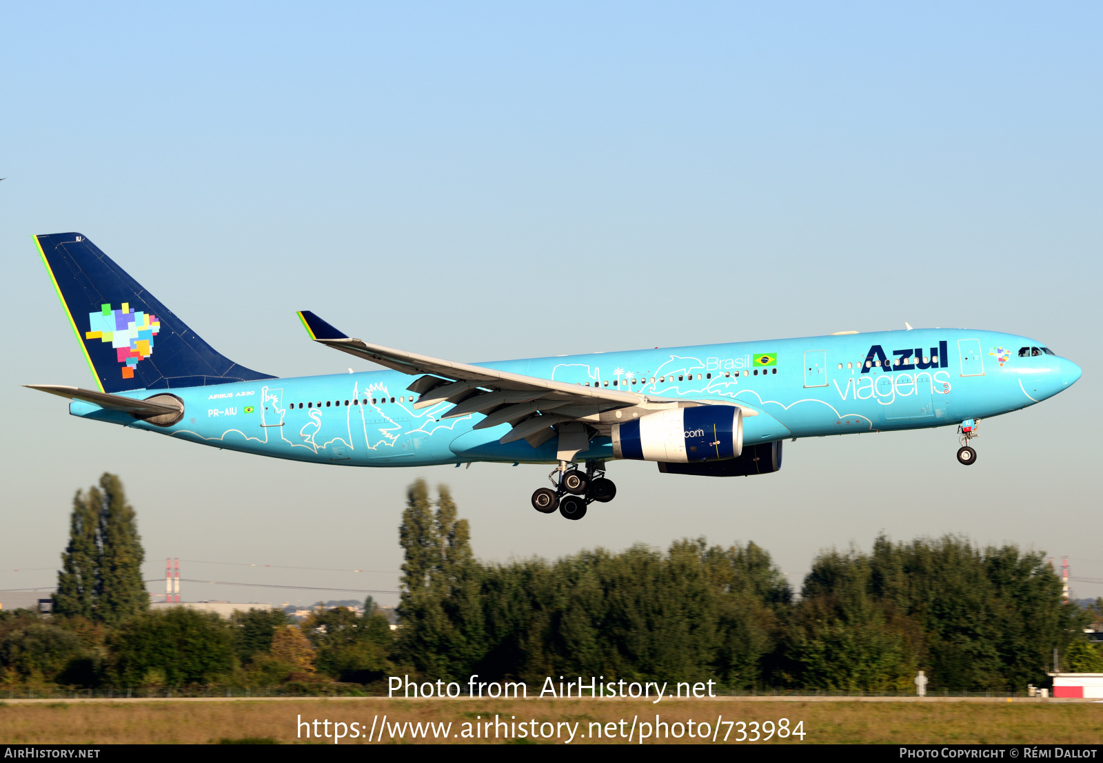 Aircraft Photo of PR-AIU | Airbus A330-243 | Azul Linhas Aéreas Brasileiras | AirHistory.net #733984