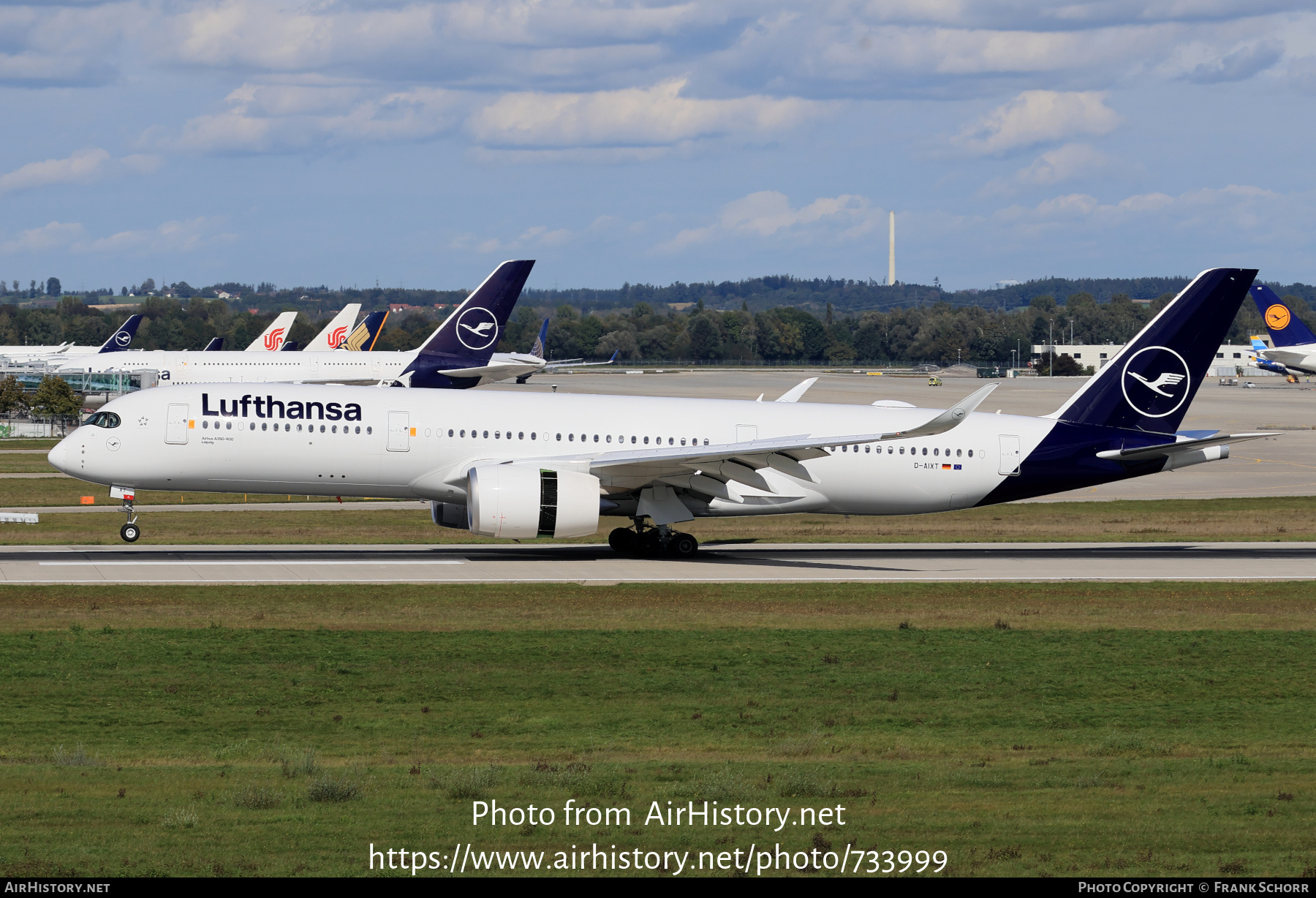 Aircraft Photo of D-AIXT | Airbus A350-941 | Lufthansa | AirHistory.net #733999