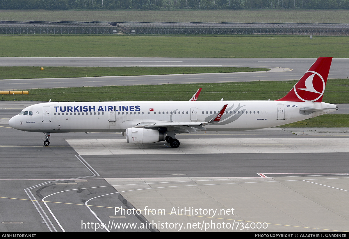 Aircraft Photo of TC-JTM | Airbus A321-231 | Turkish Airlines | AirHistory.net #734000