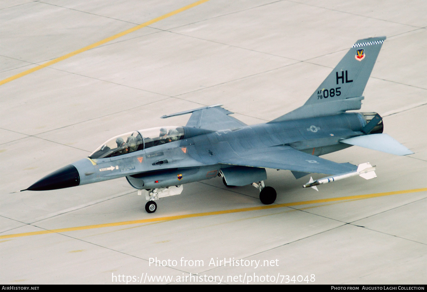 Aircraft Photo of 78-0085 / AF78-085 | General Dynamics F-16B Fighting Falcon | USA - Air Force | AirHistory.net #734048