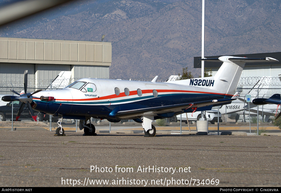 Aircraft Photo of N320UH | Pilatus PC-12/45 | AirHistory.net #734069