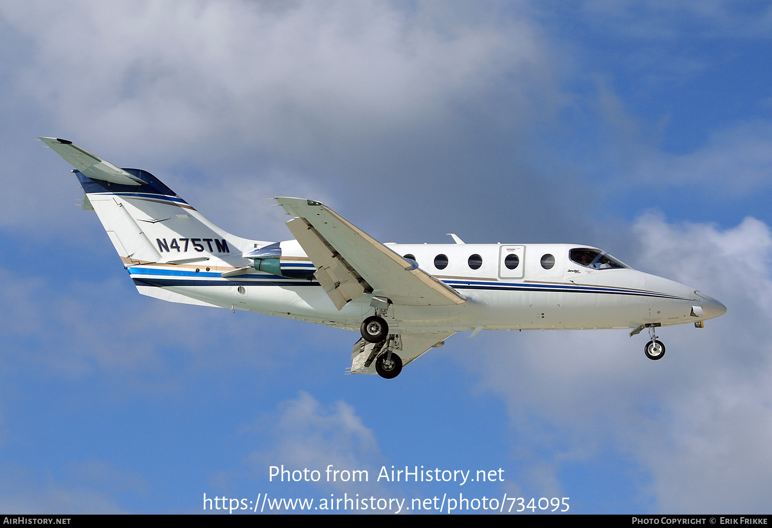 Aircraft Photo of N475TM | Hawker Beechcraft 400A | AirHistory.net #734095