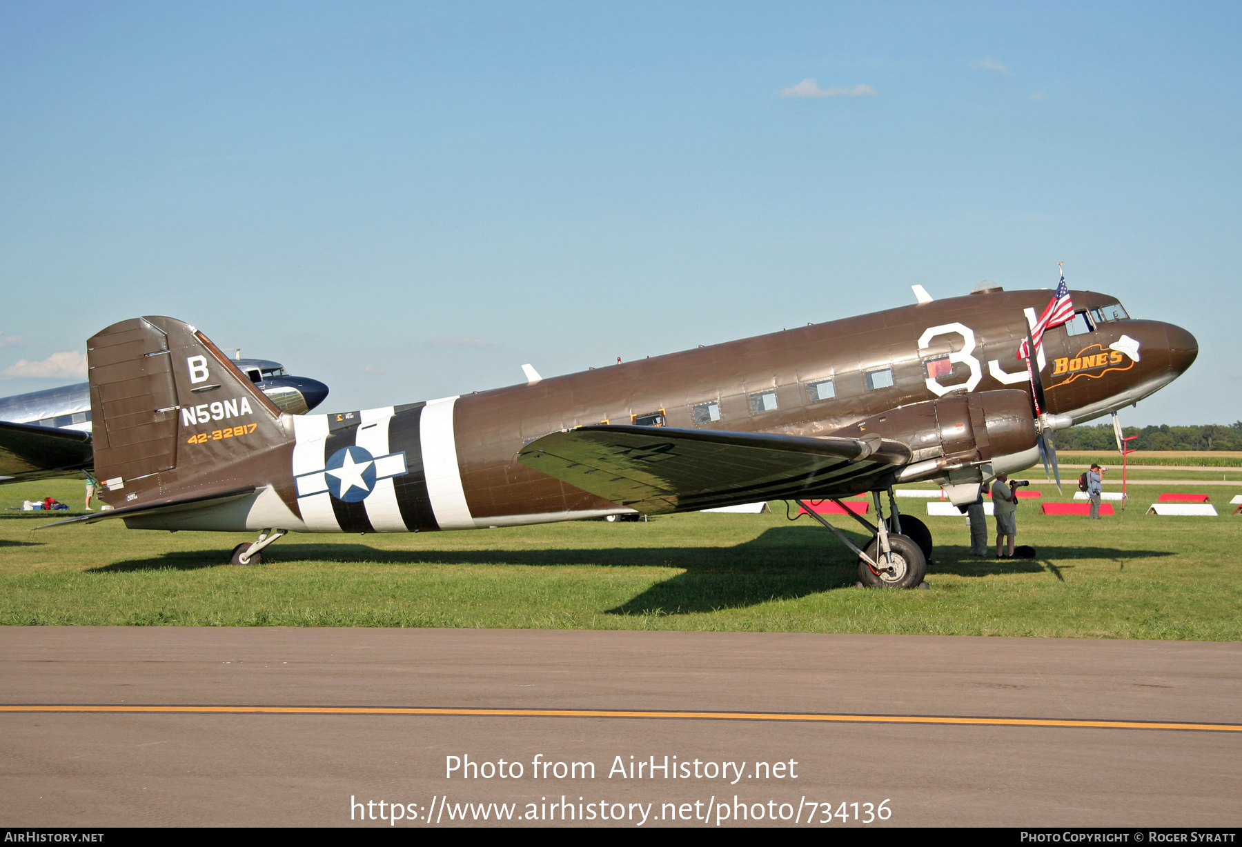 Aircraft Photo of N59NA / 42-32817 | Douglas C-47 Skytrain | USA - Air Force | AirHistory.net #734136