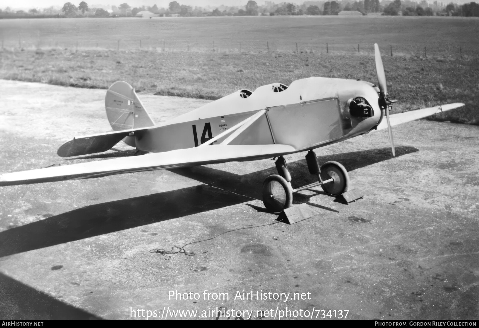 Aircraft Photo of G-EBJG | Parnall Pixie III | AirHistory.net #734137