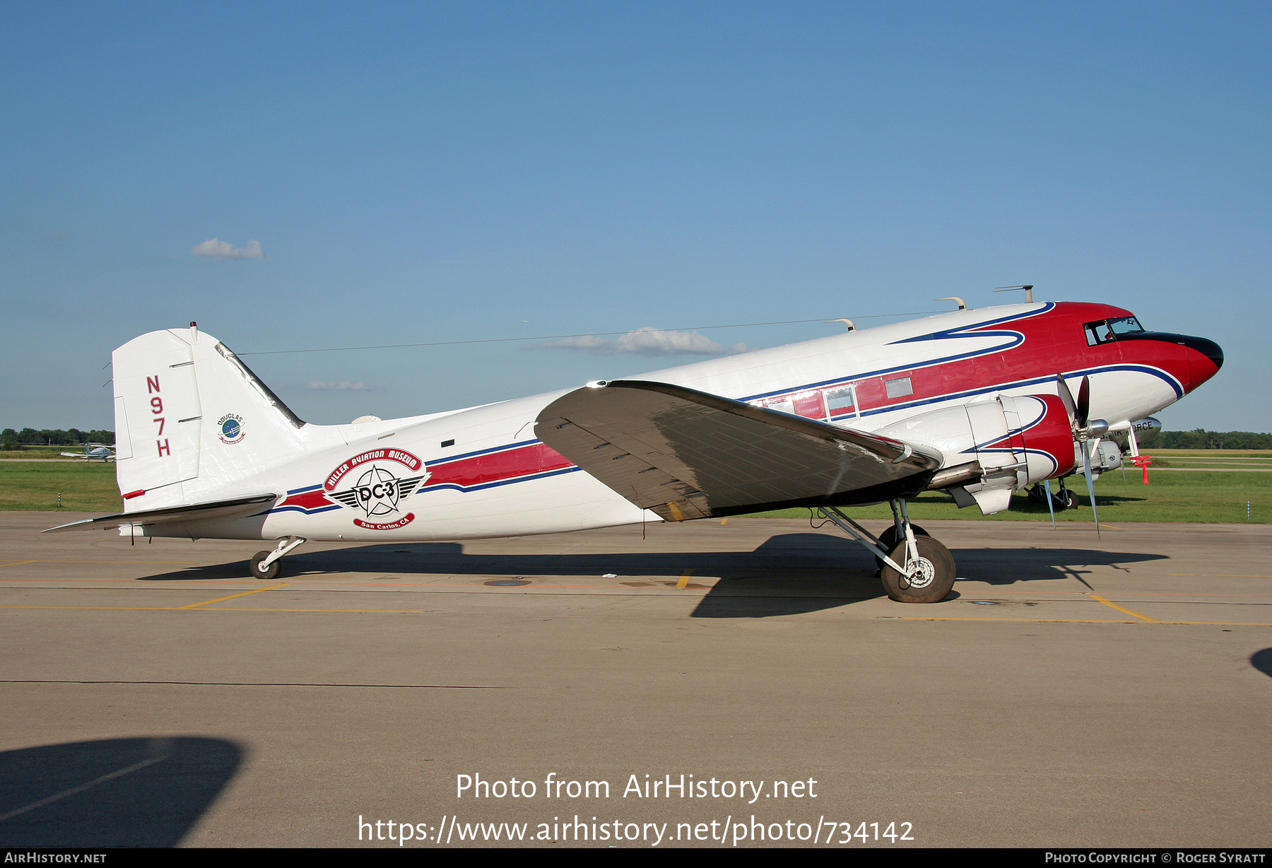 Aircraft Photo of N97H | Douglas DC-3(C) | Hiller Aviation Museum | AirHistory.net #734142