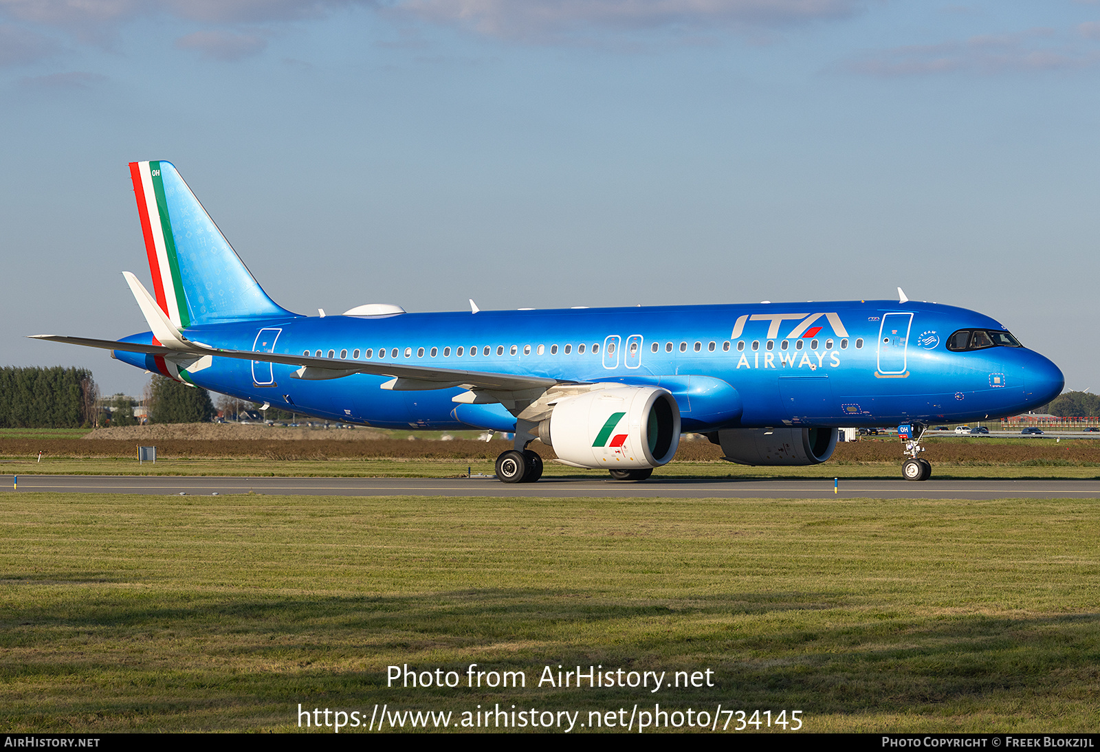 Aircraft Photo of EI-HOH | Airbus A320-272N | ITA Airways | AirHistory.net #734145