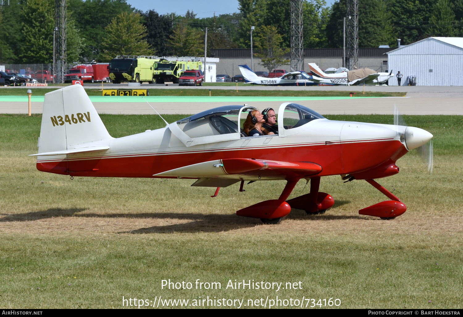 Aircraft Photo of N346RV | Van's RV-6A | AirHistory.net #734160