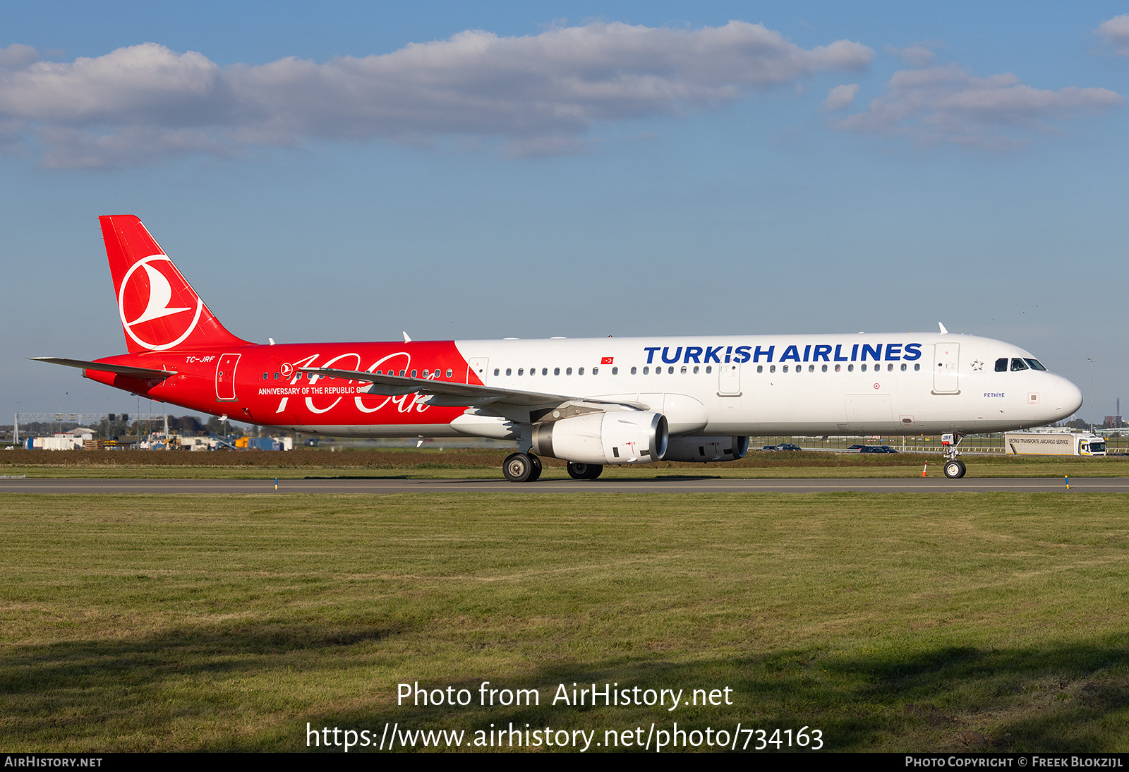 Aircraft Photo of TC-JRF | Airbus A321-231 | Turkish Airlines | AirHistory.net #734163