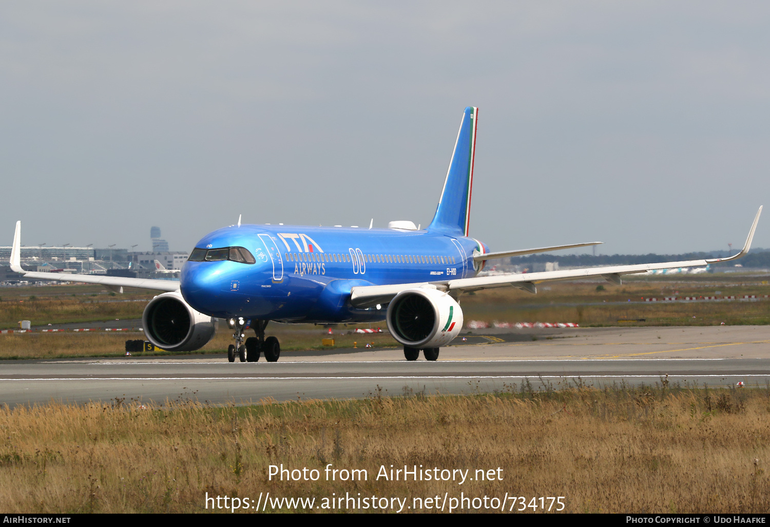 Aircraft Photo of EI-HOD | Airbus A320-272N | ITA Airways | AirHistory.net #734175