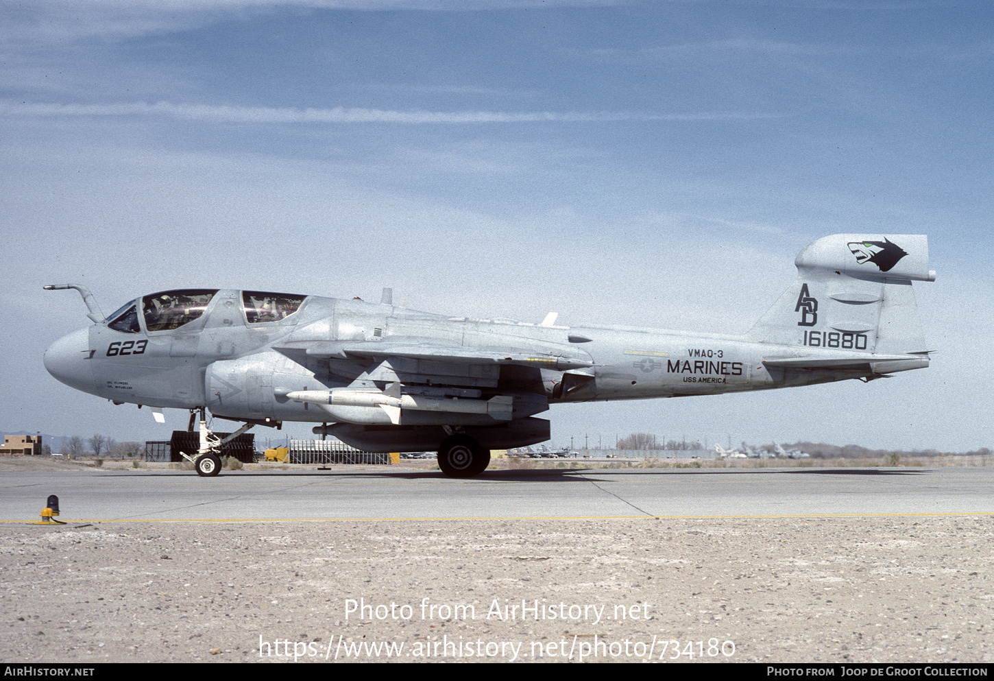 Aircraft Photo of 161880 | Grumman EA-6B Prowler (G-128) | USA - Marines | AirHistory.net #734180