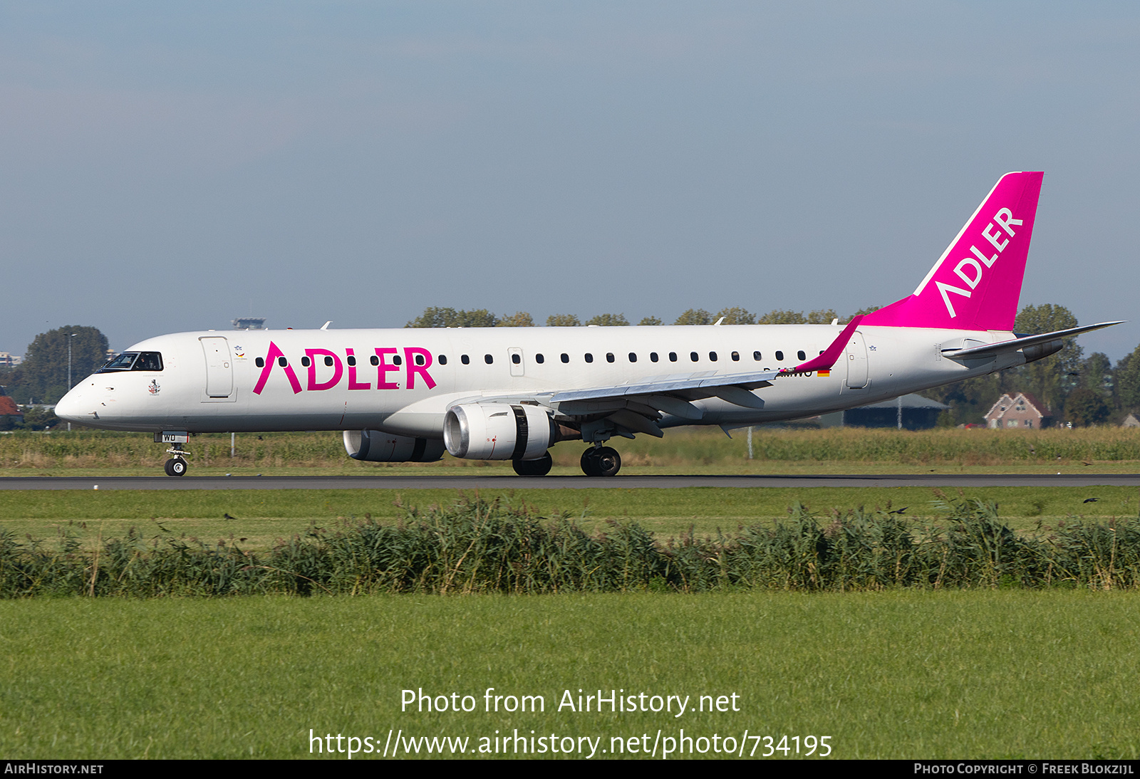 Aircraft Photo of D-AMWO | Embraer 190AR (ERJ-190-100IGW) | German Airways | AirHistory.net #734195