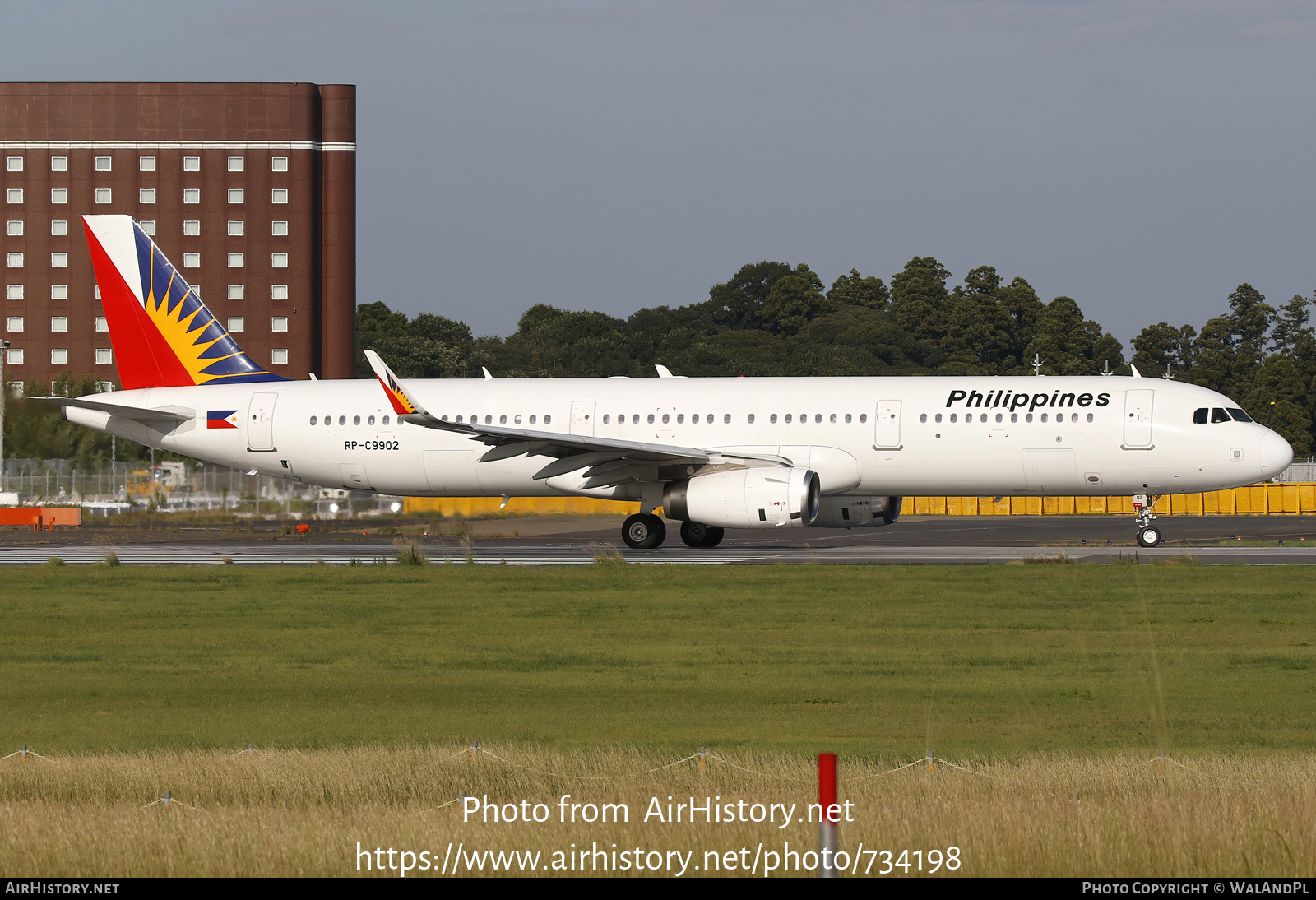 Aircraft Photo of RP-C9902 | Airbus A321-231 | Philippine Airlines | AirHistory.net #734198