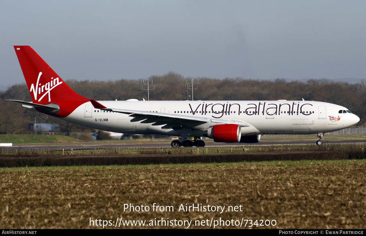 Aircraft Photo of G-VLNM | Airbus A330-223 | Virgin Atlantic Airways | AirHistory.net #734200