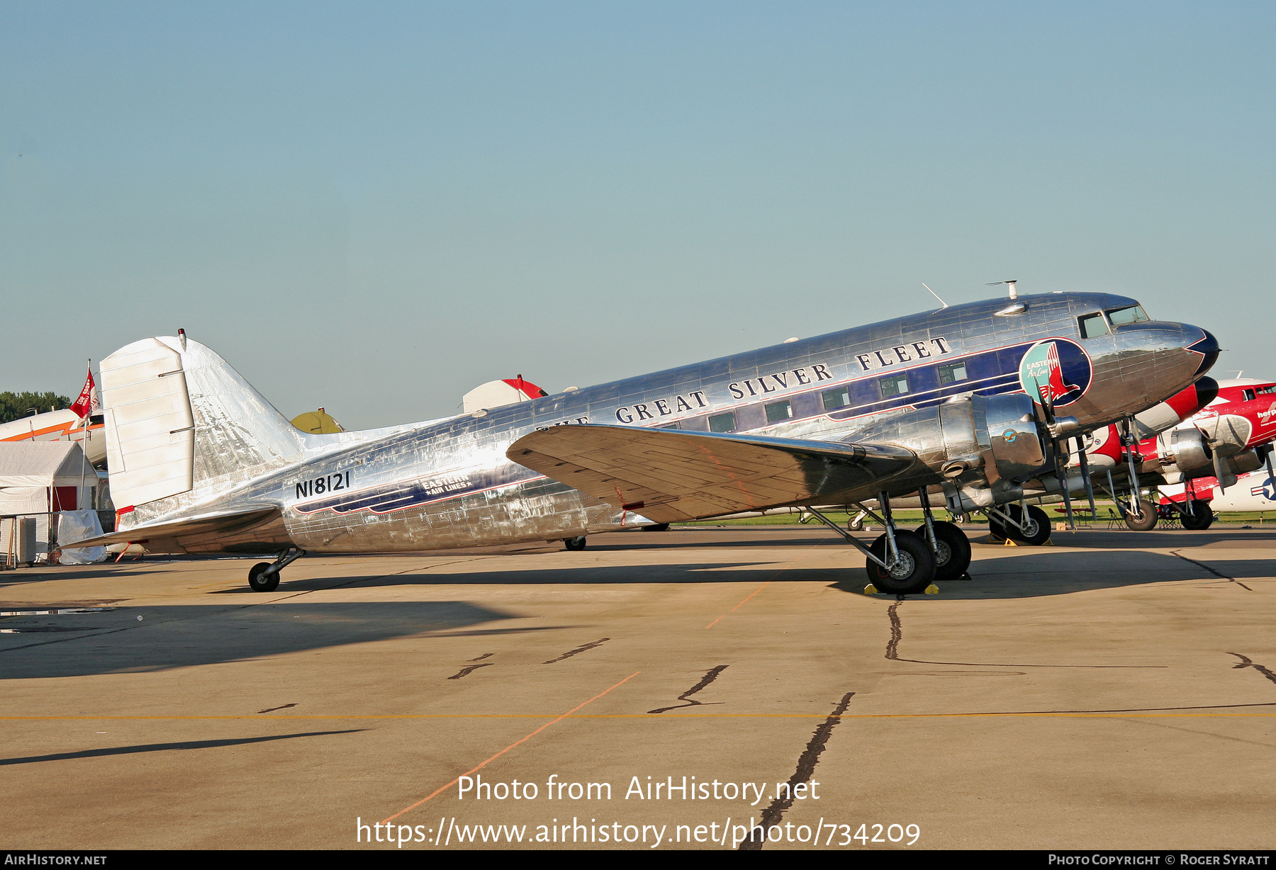 Aircraft Photo of N18121 | Douglas DC-3A | Eastern Air Lines | AirHistory.net #734209