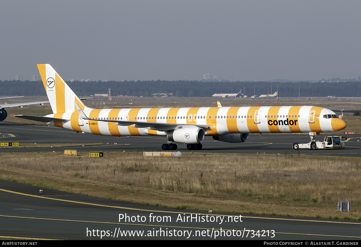 Aircraft Photo of D-ABOJ | Boeing 757-330 | Condor Flugdienst | AirHistory.net #734213