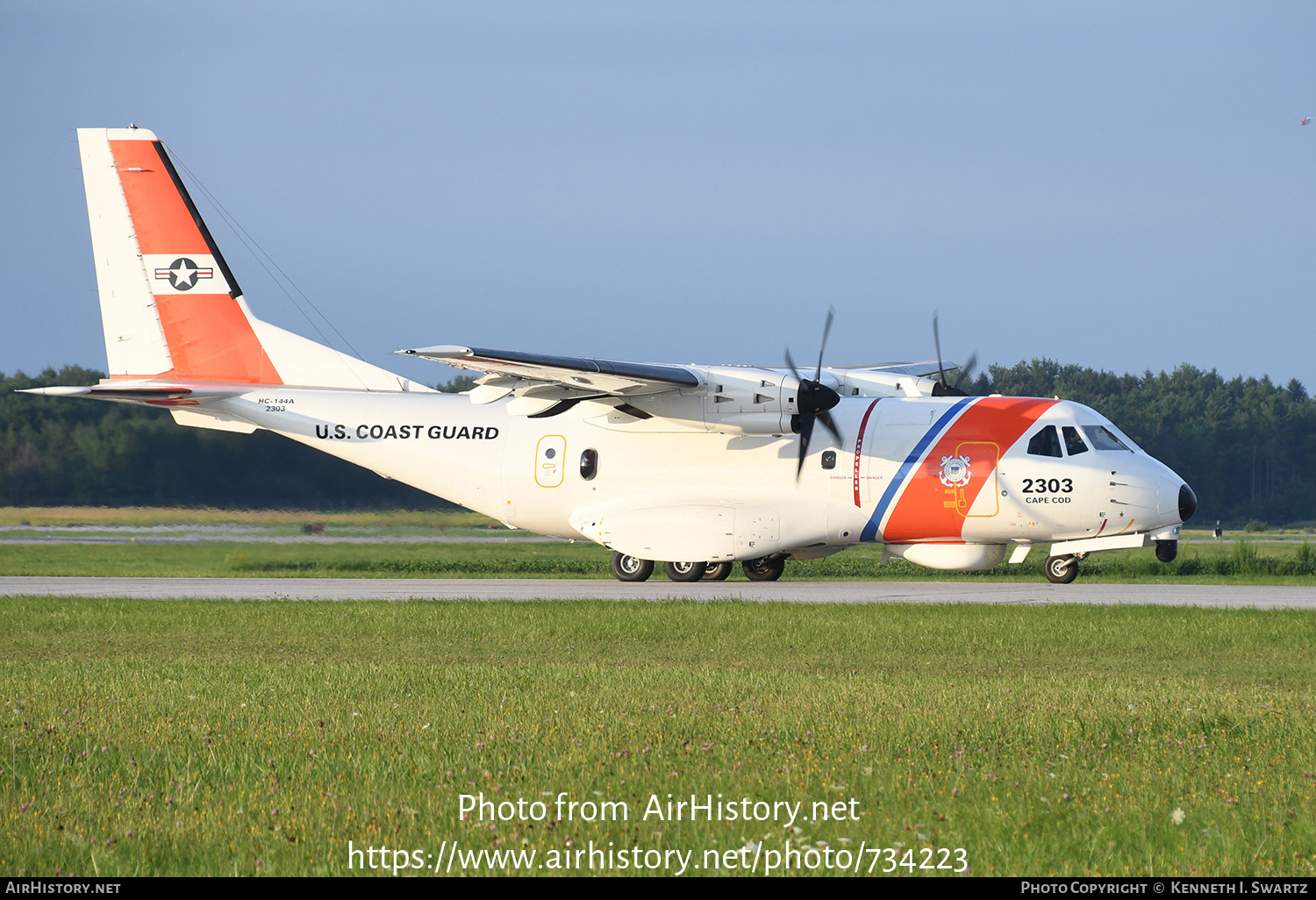 Aircraft Photo of 2303 | CASA/IPTN HC-144A Ocean Sentry | USA - Coast Guard | AirHistory.net #734223