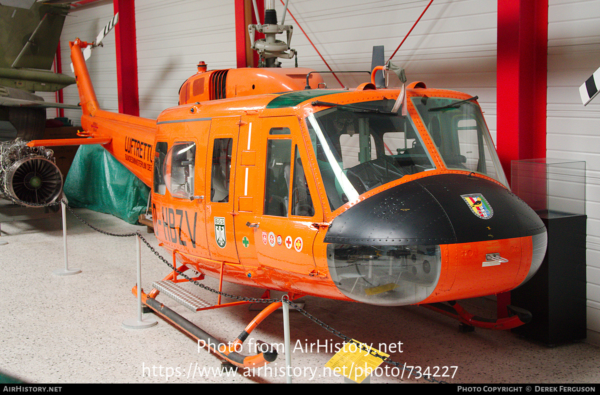 Aircraft Photo of D-HBZV | Bell UH-1D Iroquois | Luftrettung - Bundesministerium des Innern | AirHistory.net #734227