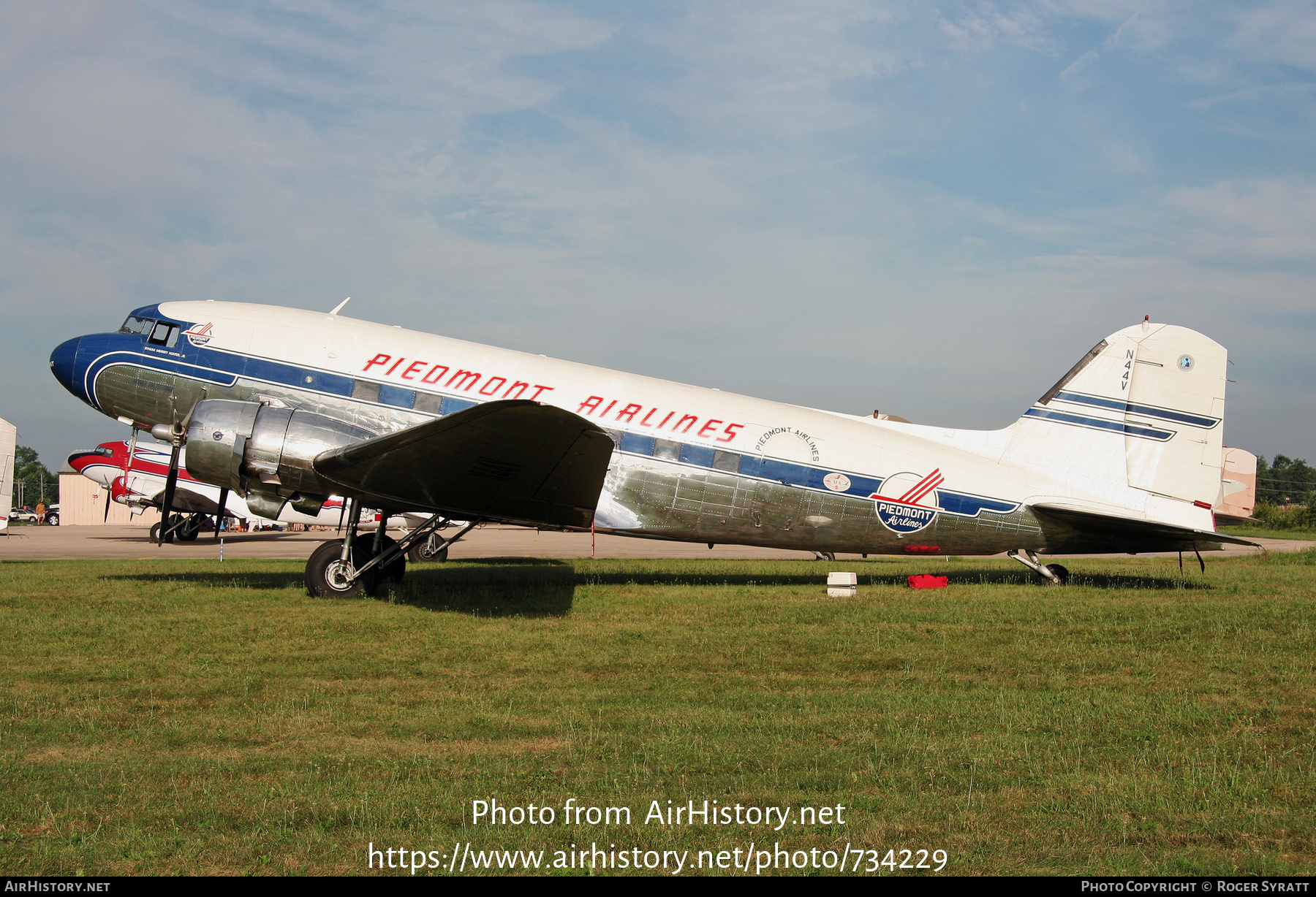 Aircraft Photo of N44V | Douglas DC-3(C) | Piedmont Airlines | AirHistory.net #734229