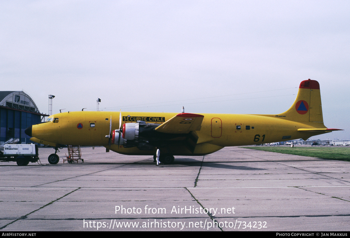 Aircraft Photo of F-ZBAC | Douglas DC-6B | Sécurité Civile | AirHistory.net #734232