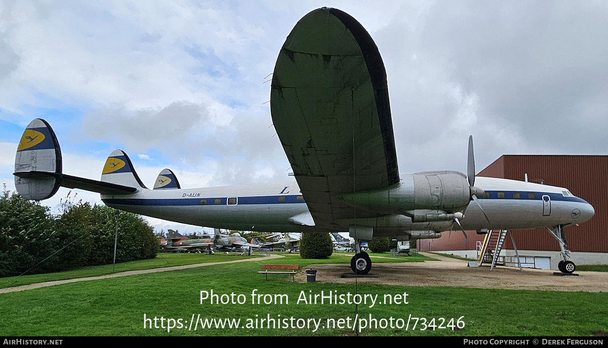 Aircraft Photo of D-ALIN | Lockheed L-1049G Super Constellation | Lufthansa | AirHistory.net #734246