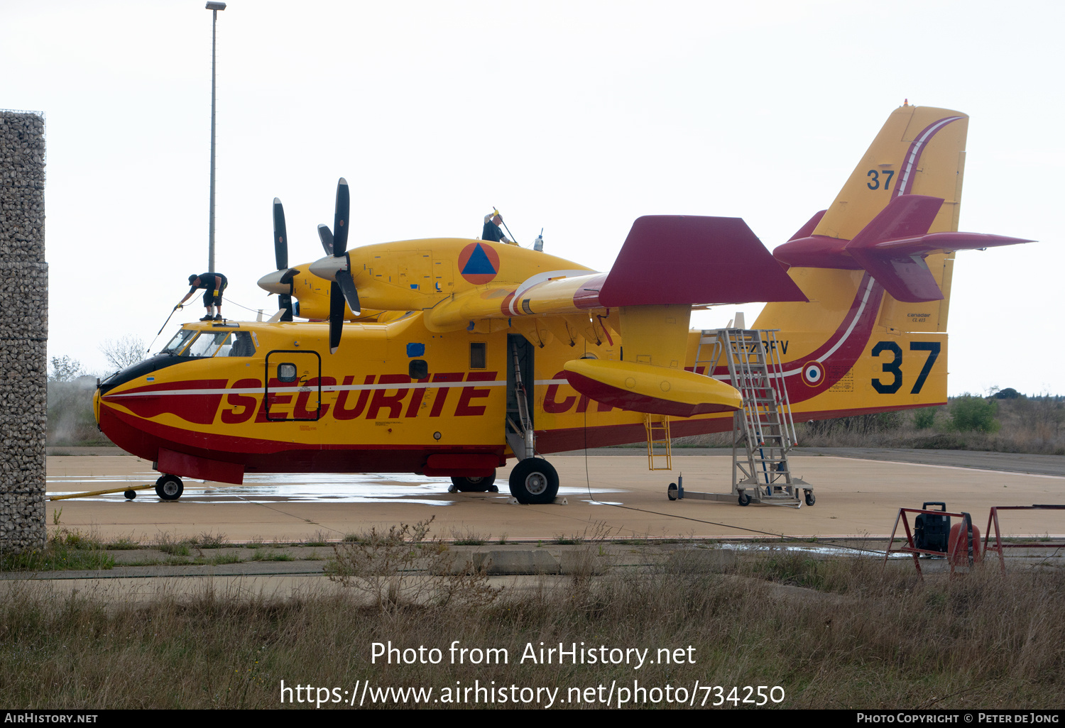 Aircraft Photo of F-ZBFV | Canadair CL-415 (CL-215-6B11) | Sécurité Civile | AirHistory.net #734250