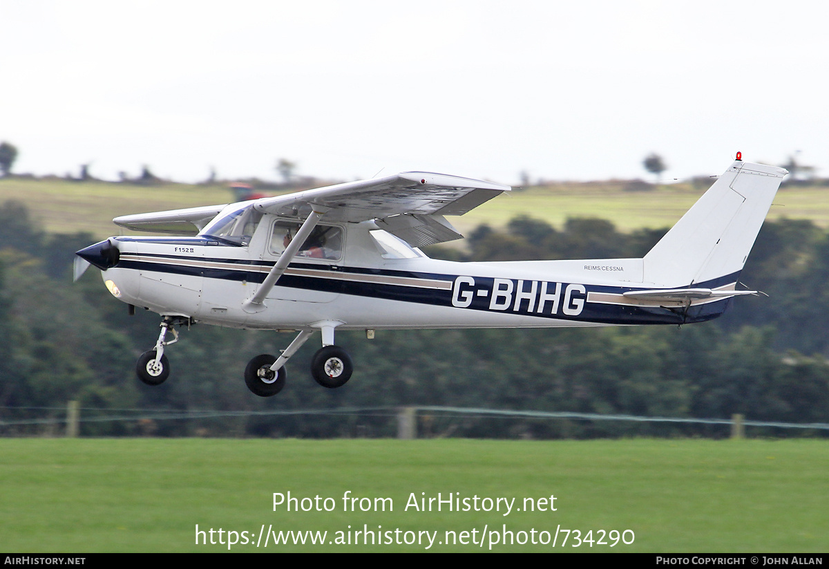 Aircraft Photo of G-BHHG | Reims F152 II | AirHistory.net #734290