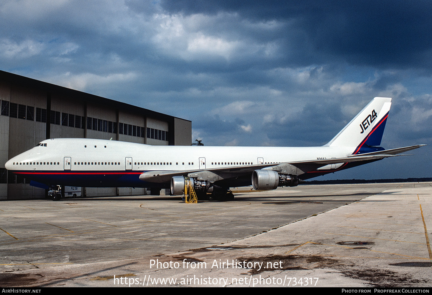 Aircraft Photo of N9663 | Boeing 747-123 | Jet 24 | AirHistory.net #734317