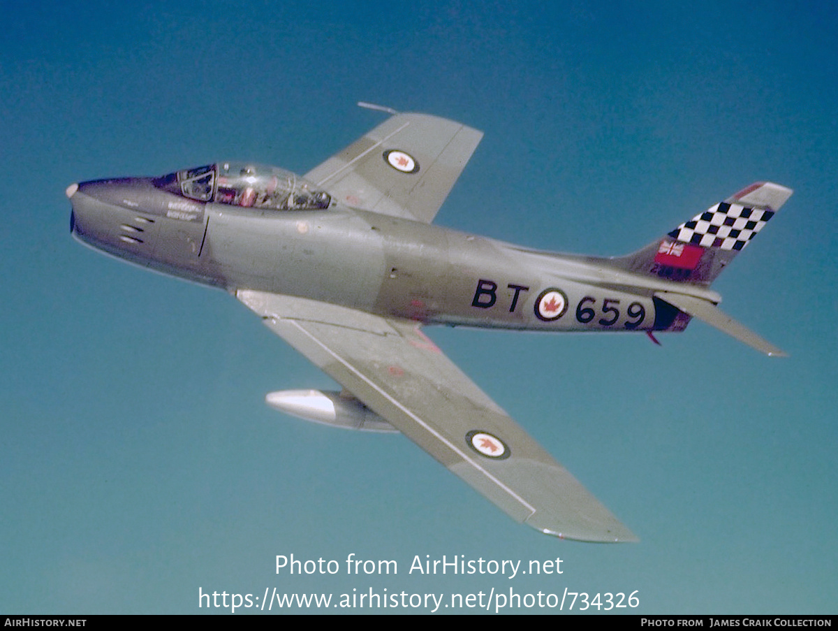 Aircraft Photo of 23659 | Canadair CL-13B Sabre 6 | Canada - Air Force | AirHistory.net #734326