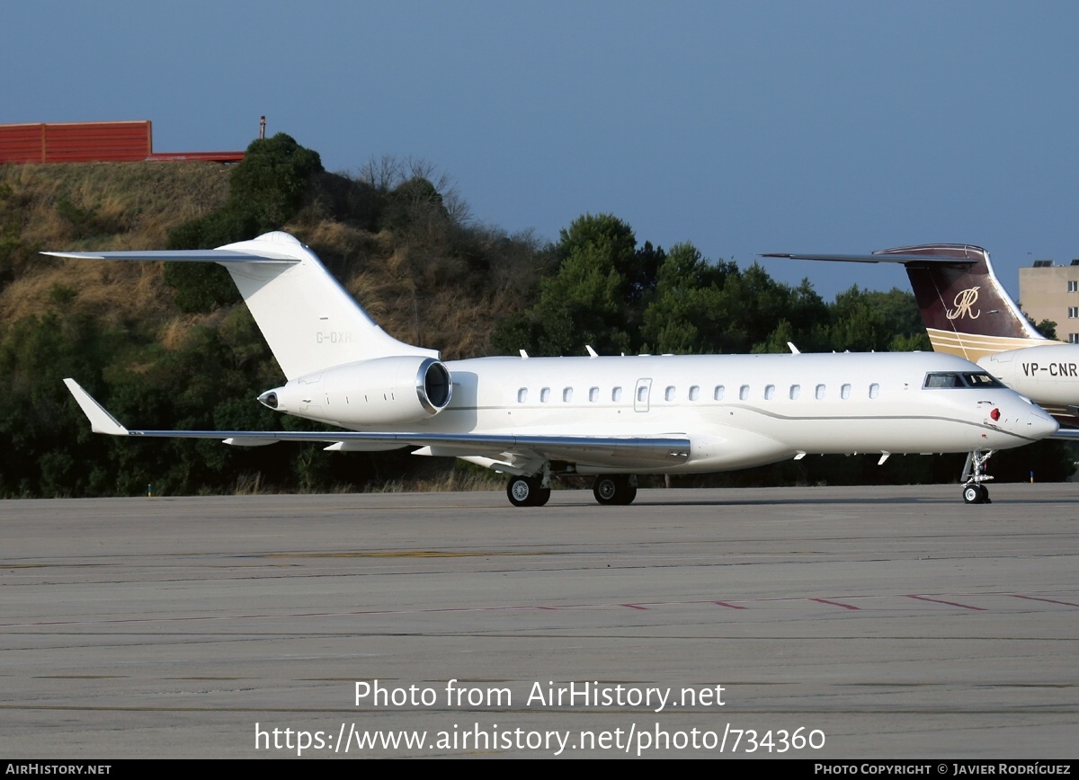 Aircraft Photo of G-OXRS | Bombardier Global Express (BD-700-1A10) | AirHistory.net #734360