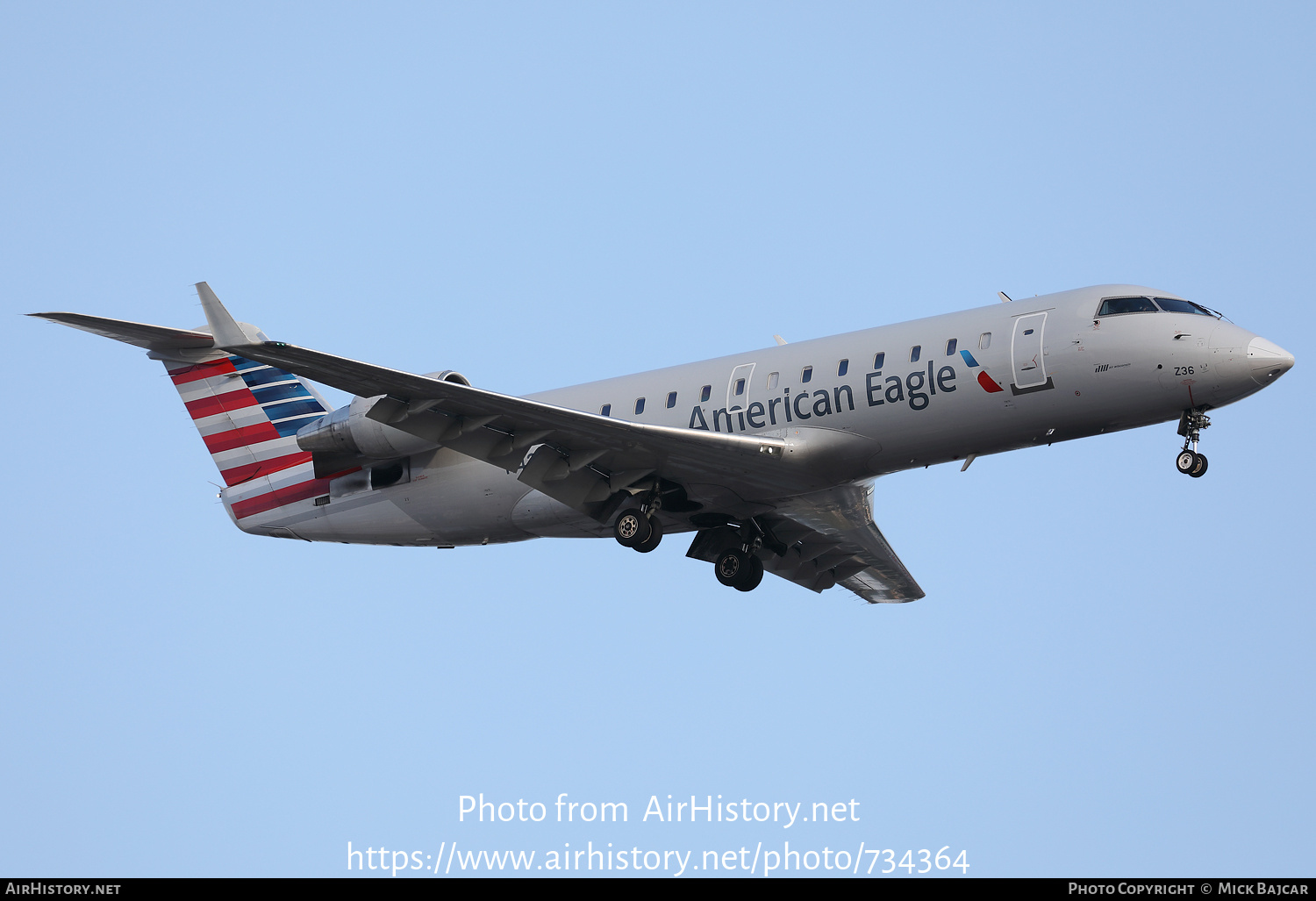 Aircraft Photo of N436AW | Bombardier CRJ-200LR (CL-600-2B19) | American Eagle | AirHistory.net #734364