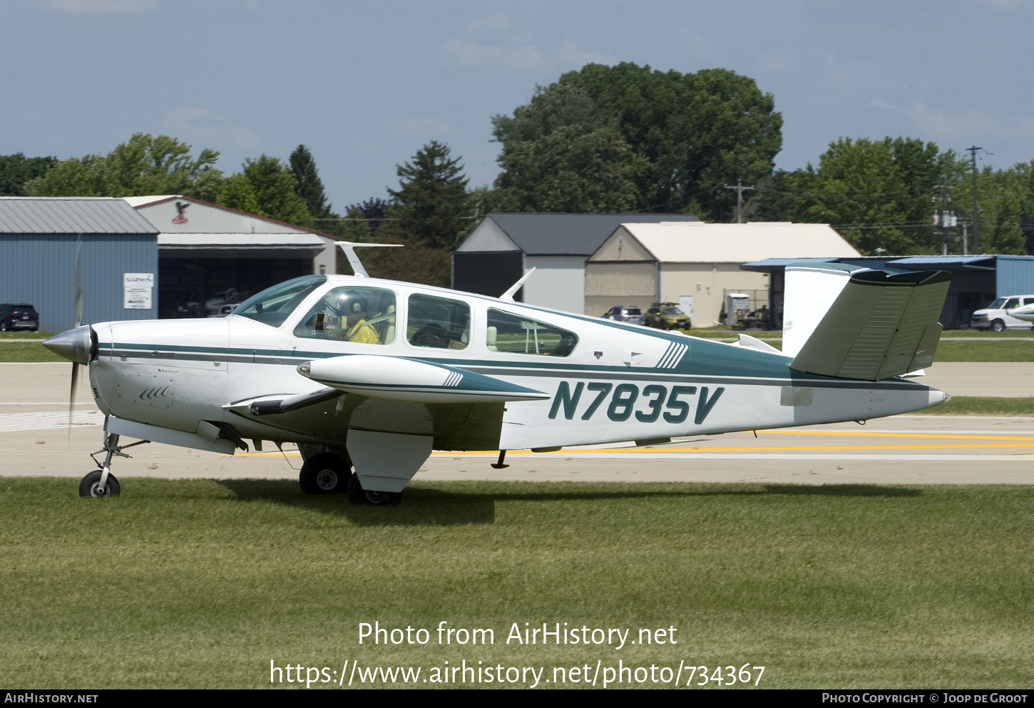 Aircraft Photo of N7835V | Beech V35B Bonanza | AirHistory.net #734367